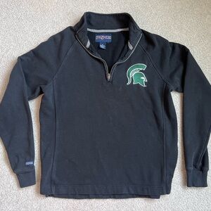 Jansport Michigan State Quarter Zip Sweatshirt